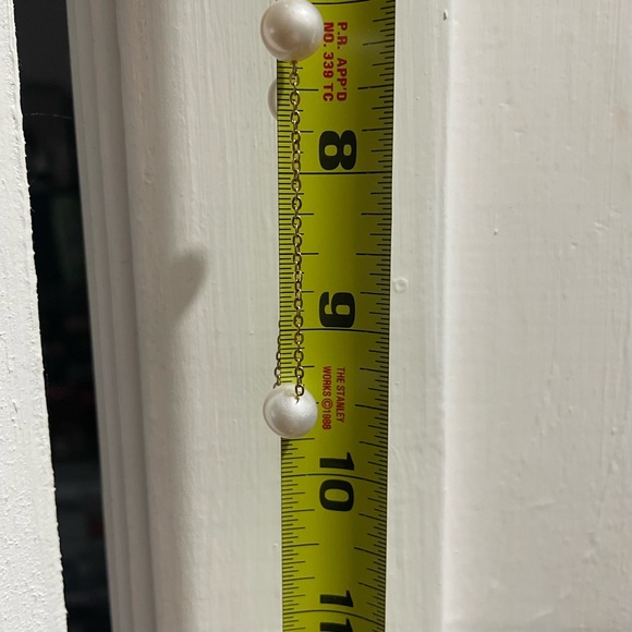 🆕 Genuine freshwater pearl station necklace - Picture 5 of 5